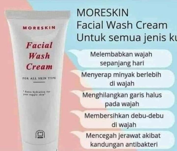 Moreskin Facial Wash Cream